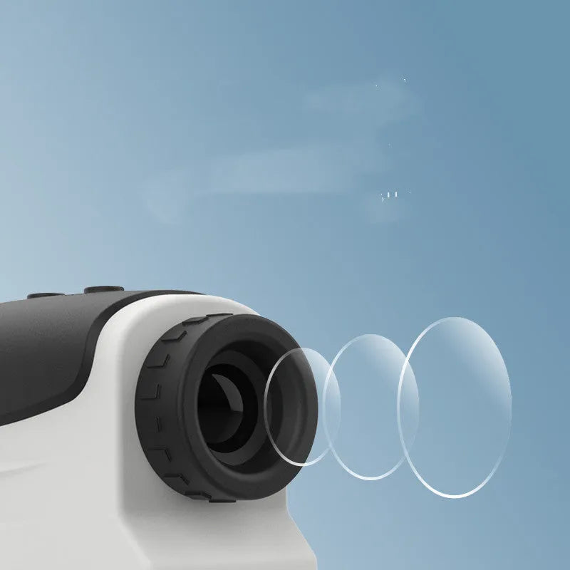 DKW-S laser ranging telescope for measuring distance up to 1500 metres on golf course