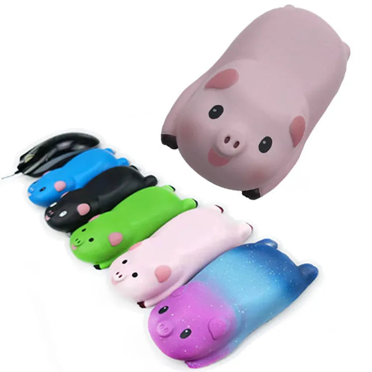 PU wristband mouse pad with wrist guard and non-slip base, 130 x 70 mm, single-sided, in Black, Blue, Green, Pink, or Starry Sky