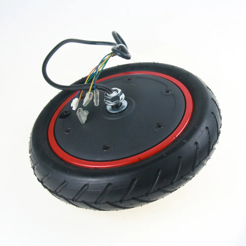 Pneumatic front drive wheel rotor motor for Xiaomi M365 PRO, 350W 36V, 30x3mm magnetic steel, one front wheel