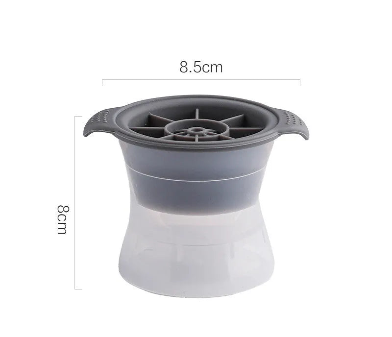 Silicone ice tray showing ice hockey artifact, round and pentagon mould designs in various colour options