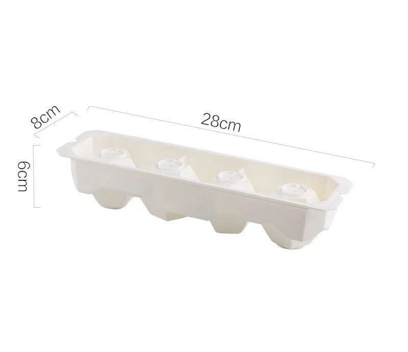 Silicone ice tray showing ice hockey artifact, round and pentagon mould designs in various colour options