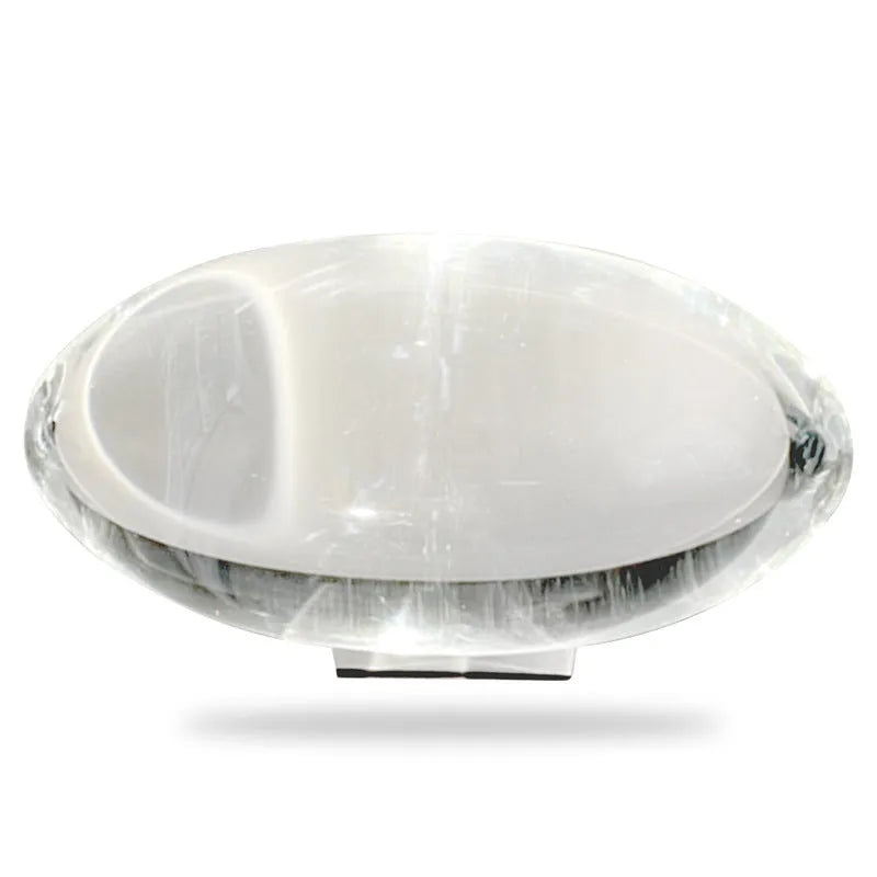Projection lamp with crystal shade, warm LED light, 160x90mm, modern simple design for room decoration