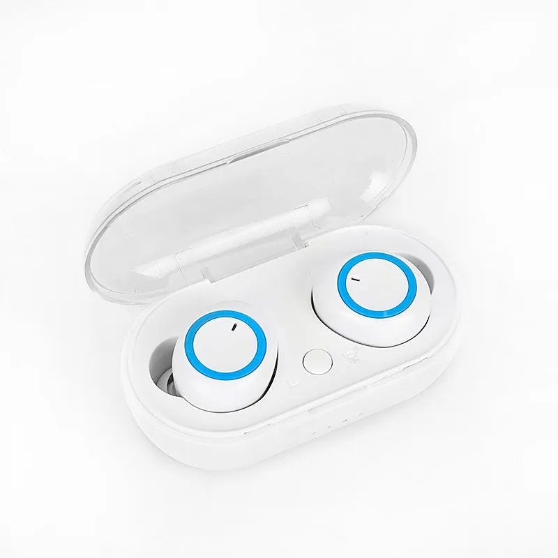 Bluetooth TWS wireless stereo earphones in black and red colour combination