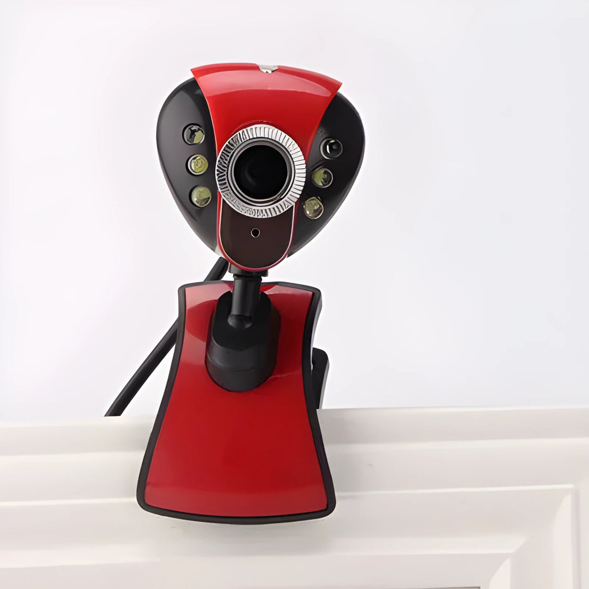 USB HD computer camera 1080P with light, CMOS sensor, USB 2.0, manual focus, ABS body, 120cm cable
