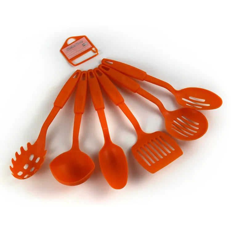 Ke Yang black rubber shovel and spoon kitchen utensils set for non-stick pans