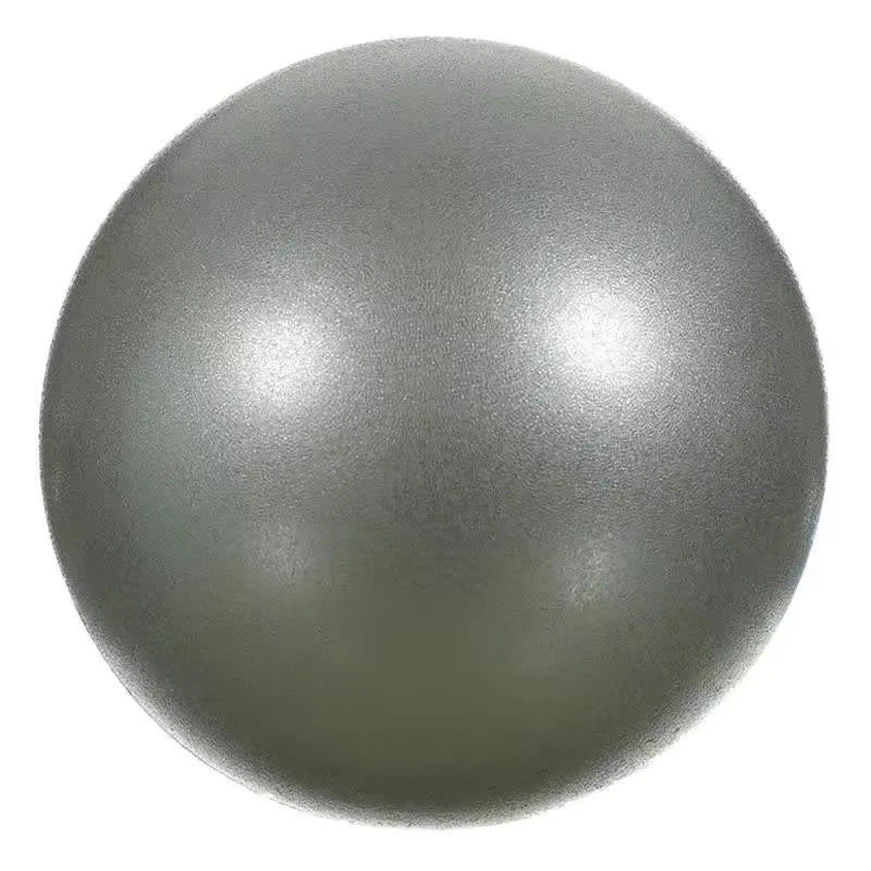 25cm thickened explosion-proof yoga ball for pregnancy and postpartum recovery in purple, blue, pink, and gray