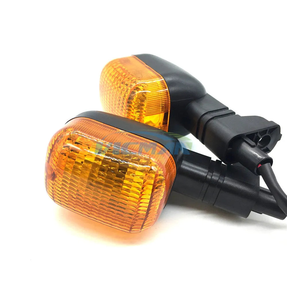 BWS100 motorcycle turn signal light for BWS series, shown in soot, transparent or yellow with headlight or rear light style options.