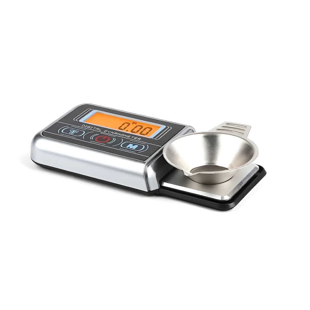 Digital electronic precision scale with display, for weighing jewellery and medicinal materials up to 100g.