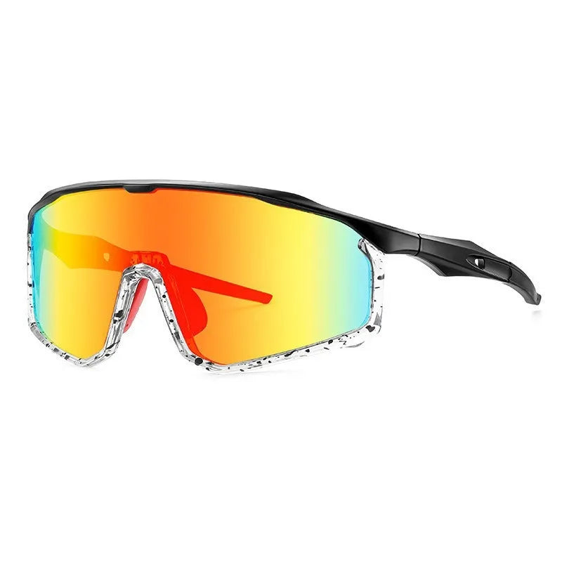 Mountaineering goggles with full frame design and colourful lenses for climbing hiking UV protection