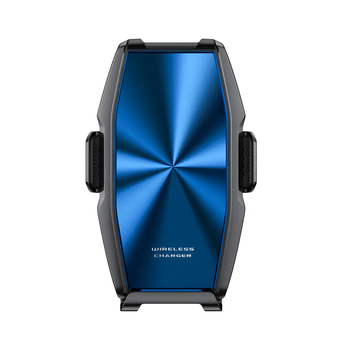 S9 car wireless charger mobile phone holder with 1500mA charging current, blue or green colour options, and CE certification.