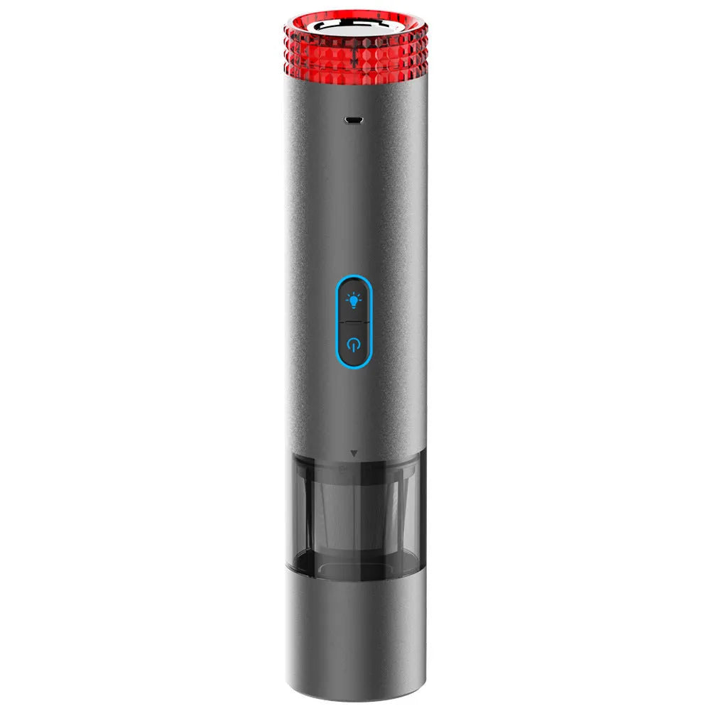 Black V6 portable wireless car vacuum cleaner for household and vehicle cleaning