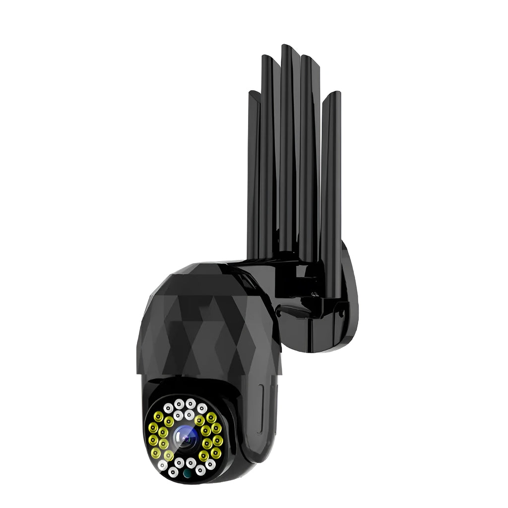 Wireless smart home HD monitor remote network camera with 2MP 1080P resolution and ABS shell in black