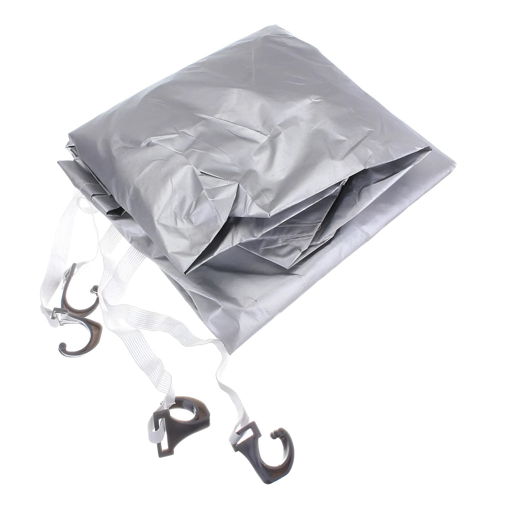 Universal car windshield cover 169cm x 238cm in Black or Silver for frost and snow protection