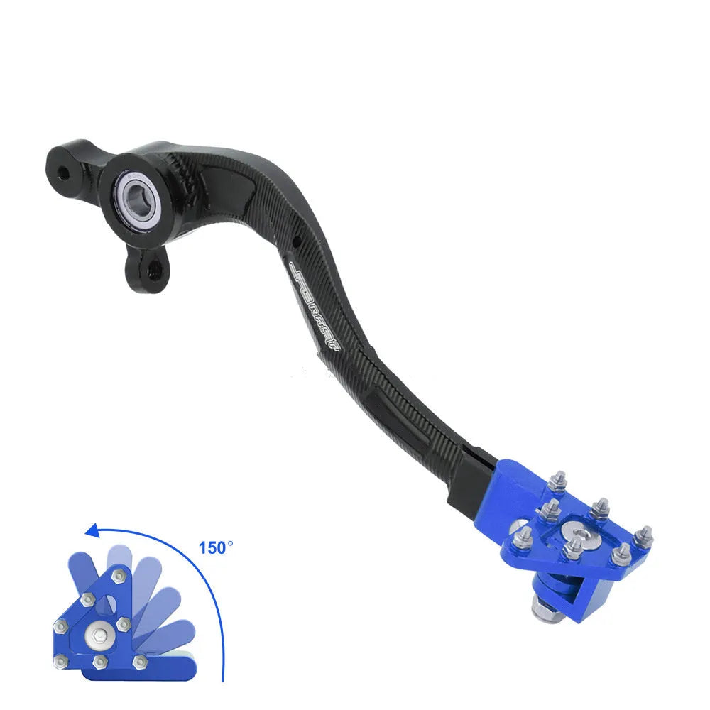 JFG Racing aluminium alloy brake lever for KTM in orange colour