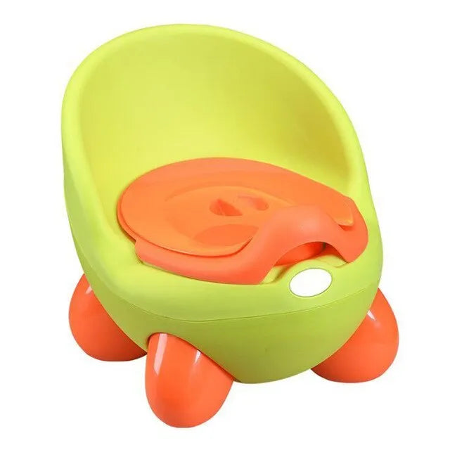 Dandan children's training potty with cartoon stool design in blue colour option