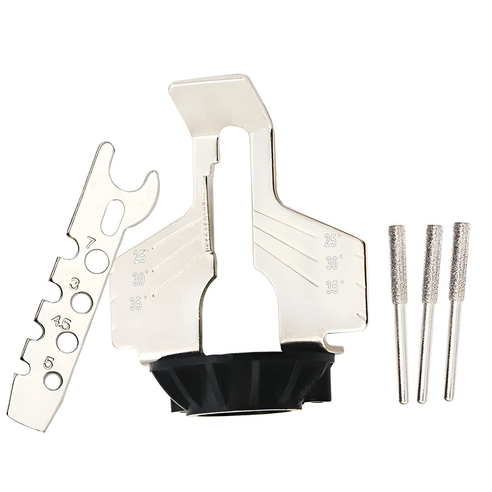 Silver metal mini electric chain grinding machine for band saw blade sharpening