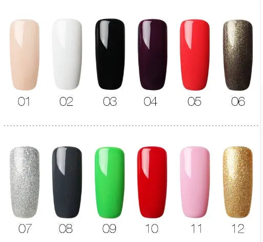 Japanese style nail phototherapy colour gel bottle with natural resin, RC01-RC58 shades, RCBASE and RCTOP options