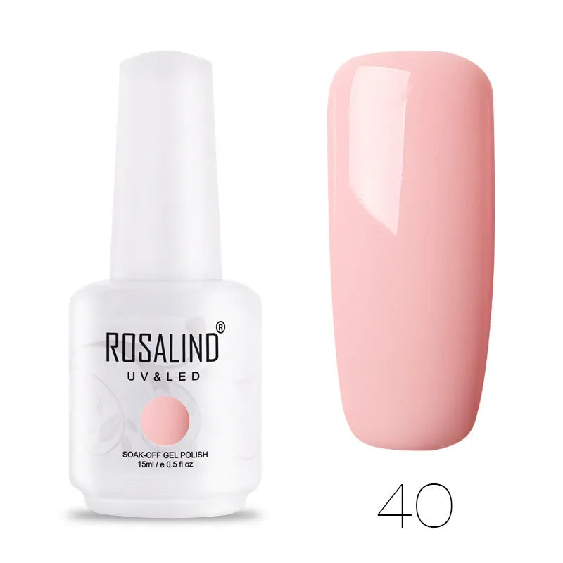 ROSALIND 15ml gel colour phototherapy glue bottle in selected hotting colour shade