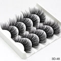 Handmade chemical fibre false eyelashes thick style plastic cotton stalk high-grade fibre mixed specs