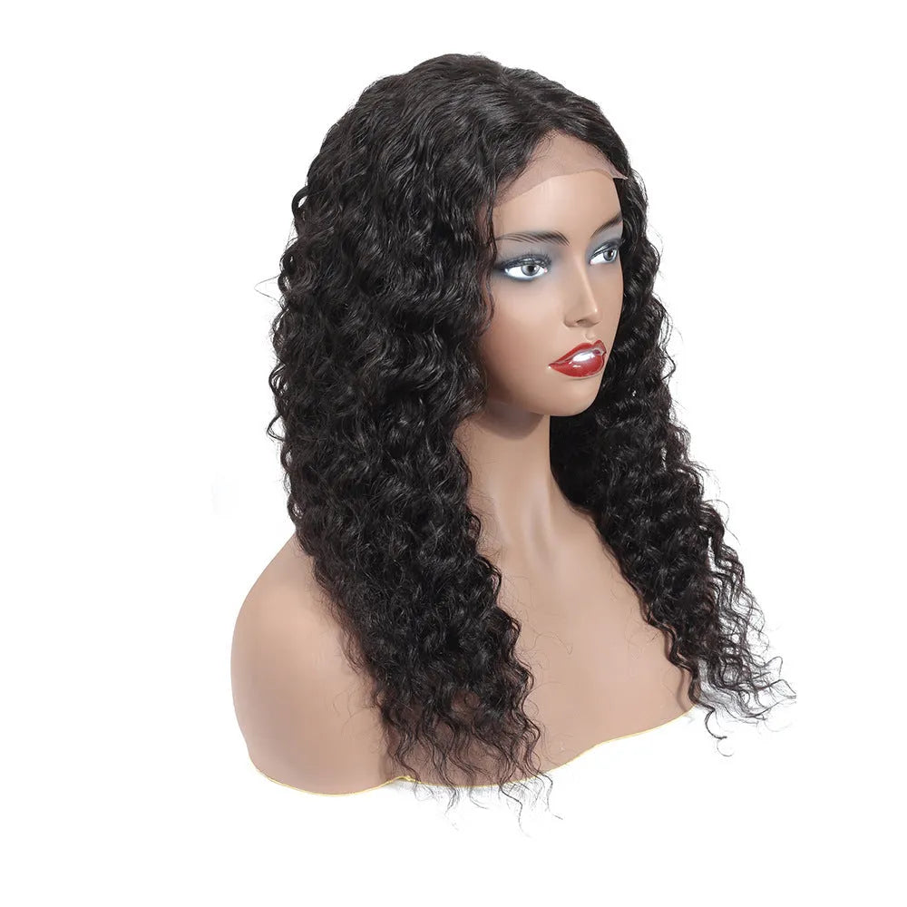 Human hair lace front wig in 1b natural colour, 8-20 inch length, 157-212g per piece