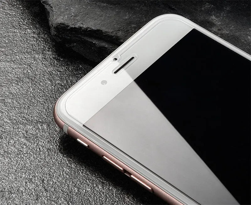 Tempered glass screen protector with 9H scratch resistance and 0.26mm thickness for smartphones