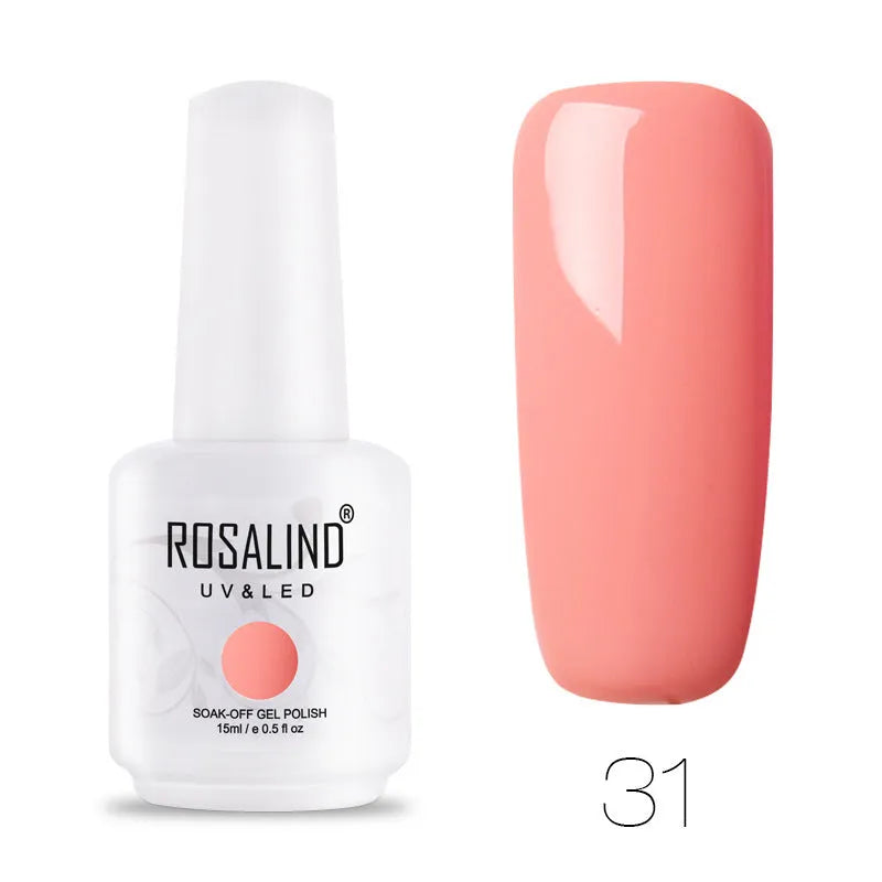ROSALIND 15ml gel colour phototherapy glue bottle in selected hotting colour shade