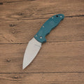 Portable folding fruit knife with 9CR13MOV blade and nylon glass fibre handle, 203mm full length, available in multiple colours