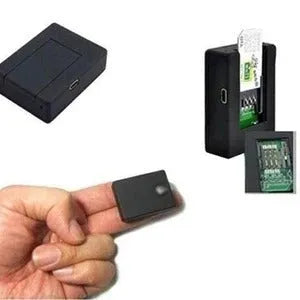 Black N9 mini type X009 GSM car alarm and positioner unit