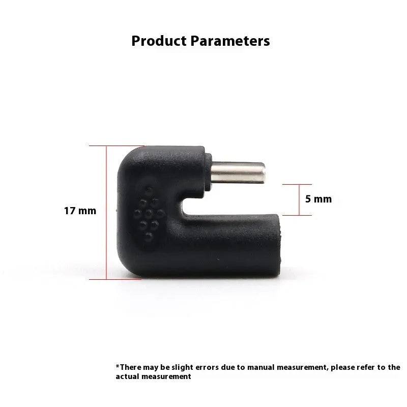 USB-C male to female right-angle adapter extension cable for mobile devices