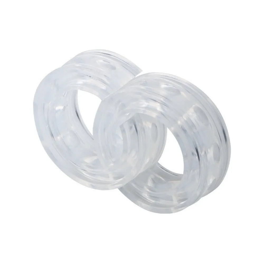 Transparent rubber car spring shock absorbers for suspension damping in six size options