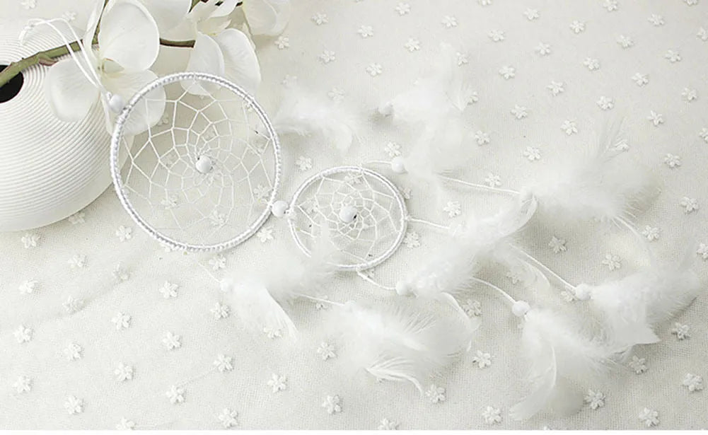 11cm white decorative feathers in European style, packed in boxes for weddings and gifts