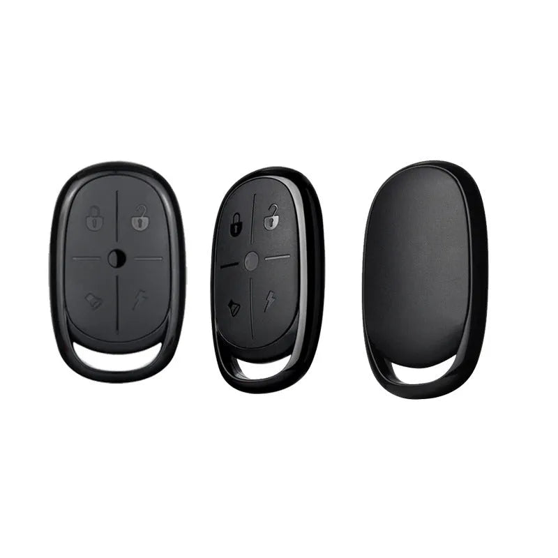 433MHz wireless car remote control key fob with copy chip and ABS housing