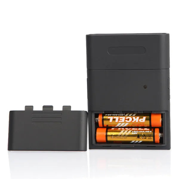 Black At-838 portable alcohol breathalyser detector for professional BAC testing.