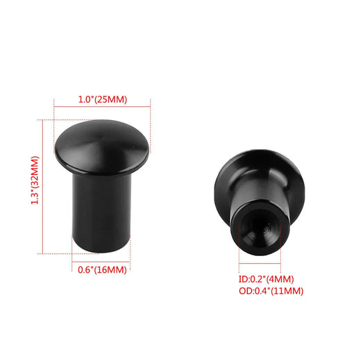 Aluminium alloy drift handbrake cap in gold, silver, black, blue, and red colour options.