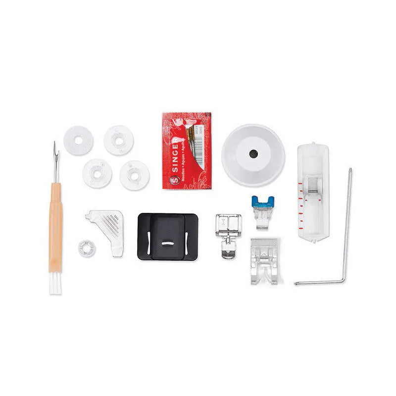 M2405 portable household sewing machine with compact 47x39x26cm dimensions