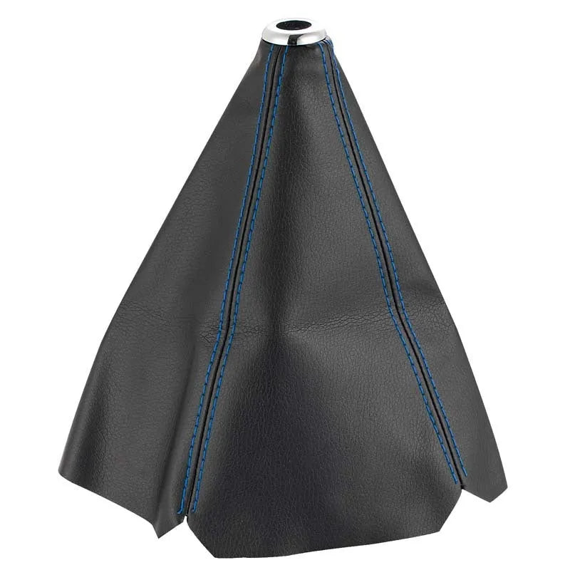 General Motors PU leather gear cover in black line colour protecting vehicle dashboard