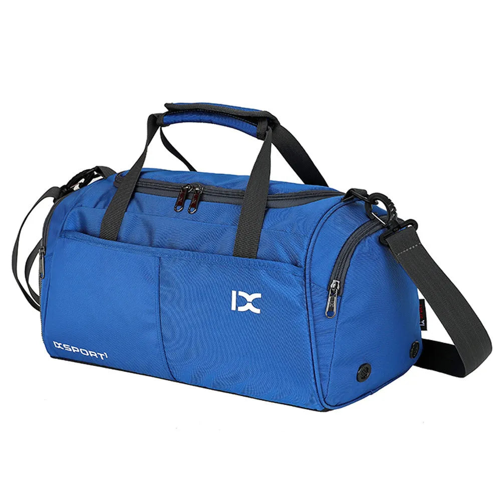 Portable polyester yoga sports bag, 39 x 19 x 23cm, solid colour with handbag shape for gym and travel