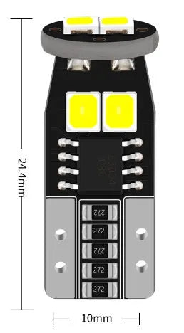 10mm car license plate reading lamp with white light