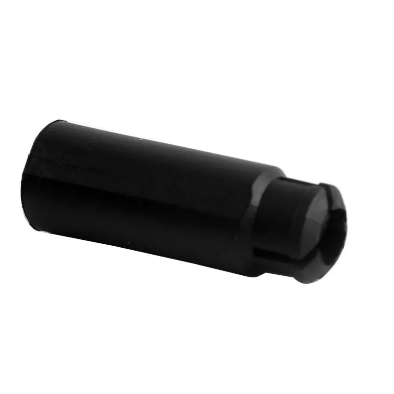 Black plastic gear lever knob cover for Vauxhall Opel Zafira, shown next to a ruler for scale.