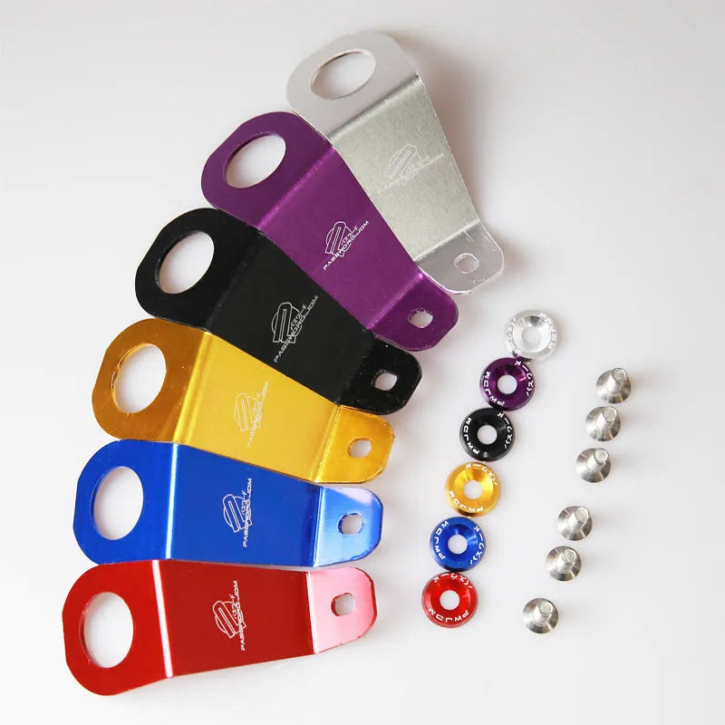 Aluminium radiator bracket for Honda Civic EG in six colour options with anodised finish