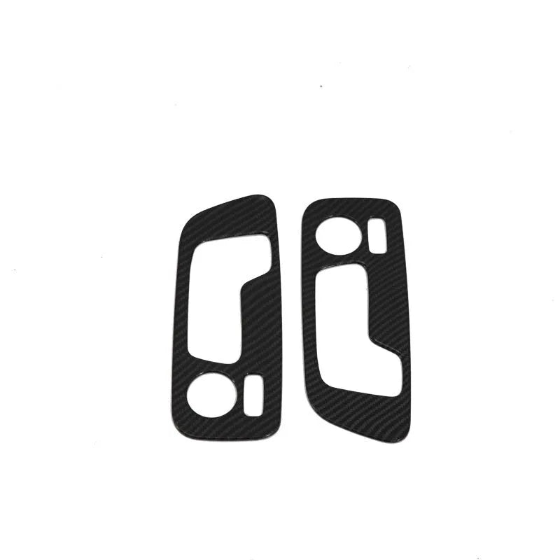Black ABS plastic central console cup holder accessory for 2019 BMW X5
