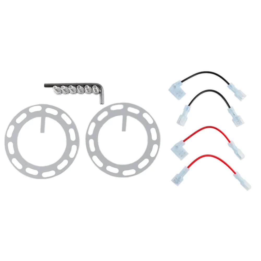 Colourful car steering wheel quick-release device with lock mechanism and heightening insole for automotive modification