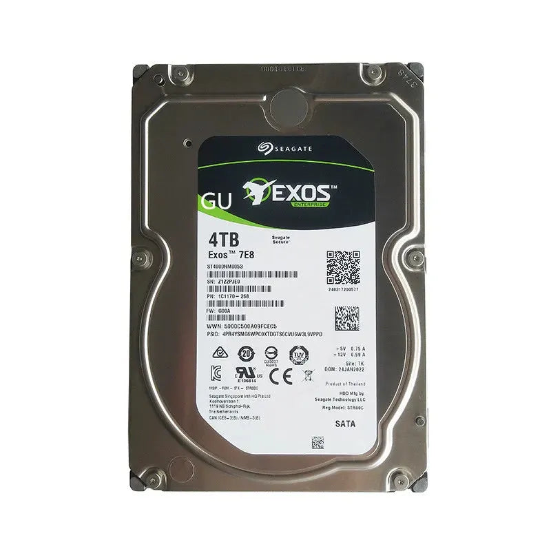 Helium Mechanical Hard Disk 10TB for Monitoring Server Enterprise ST10000NM0086