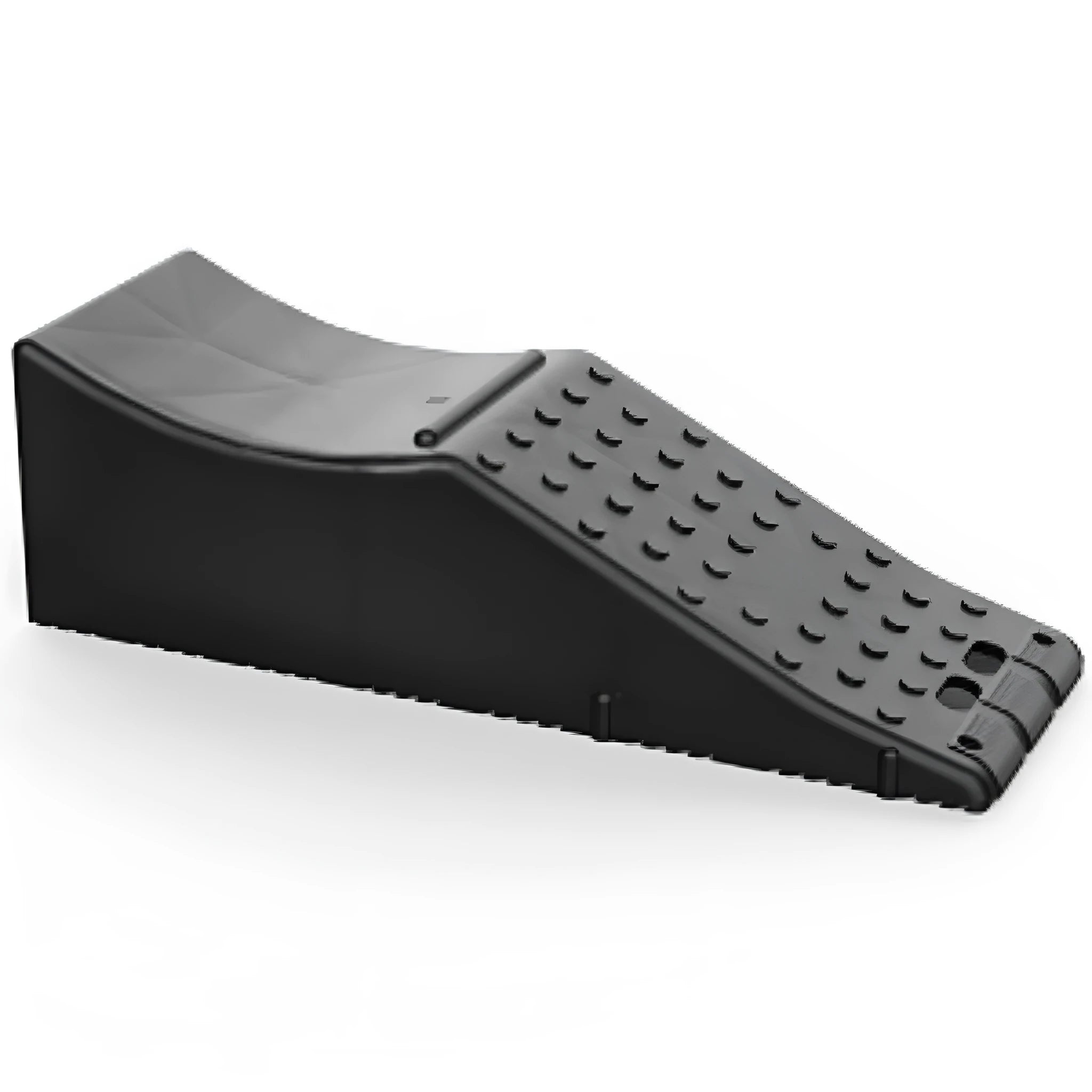 Black rectangular car floor protection pad shown individually.