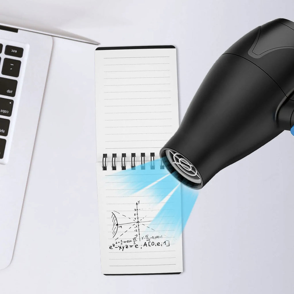 Business intelligence notepad with PP cover, spiral binding, 45 sheets, 105x75mm paper, and included pen.
