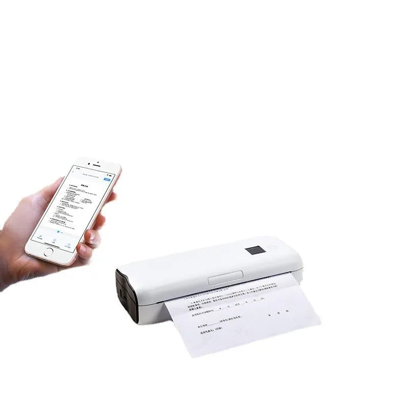 Thermal printer with Ethernet interface, 275x110x60mm plastic metal body for home homework mobile office text printing