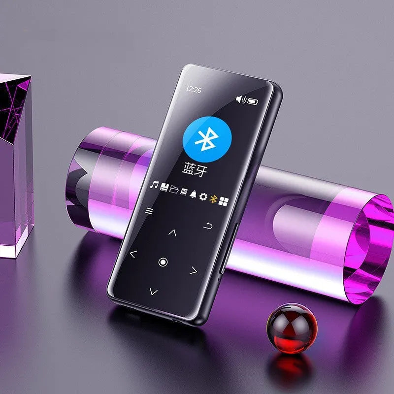 A20 Touch Screen Bluetooth MP3 player with 2.0 inch display and touch button controls