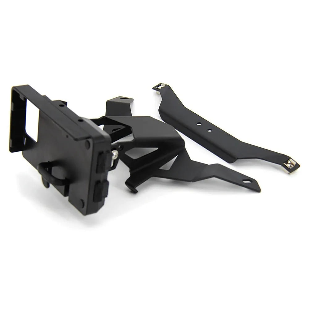 R1200RT motorcycle GPS navigation bracket with USB charging phone holder one set