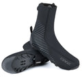 GIYO CX-204 Bike Shoe Cover Lock Mountain Road Cycling Overshoe Windproof Waterproof Neoprene with Fleece Lining Reflective Details Black S M L XL XXL 3XL Men Women