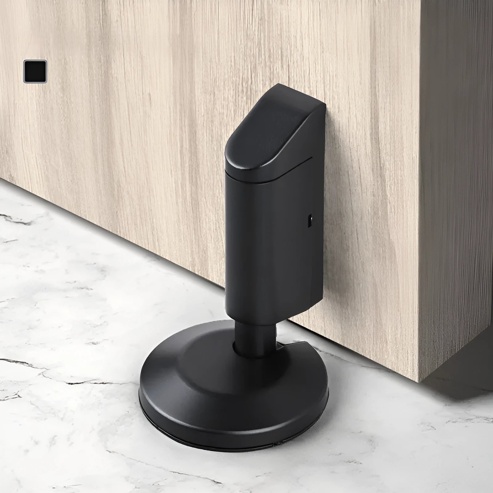 Zinc alloy invisible door stopper in modern simplicity style with six colour options